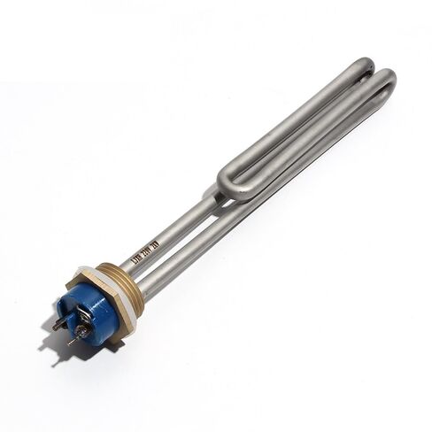 Element Heating 1KW/2KW/3KW/4KW/6KW 201 Stainless Steel Foldback Screw in Electric Water Heater Element 220V with 1 INCH NPT Thread(4KW260L DN25 201SS) in Kuwait