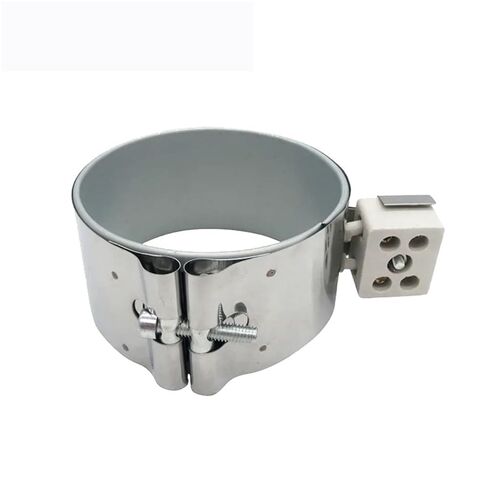 1pcs ID100MM Electric Band Heater AC 220V Stainless Steel Extruder Heating Element 260W/350W/400W/450W 30/40/45/50/55MM(380V,350W 100x40mm(IDxH)) in Saudi Arabia
