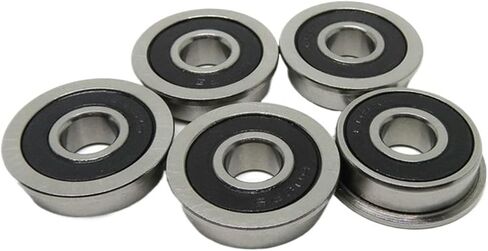 F6001 F6002 F6003 F6004 F6005 F6006 Flange Bearing Deep Groove Ball(Rubber Cover,10PCS-F6000) in Kuwait