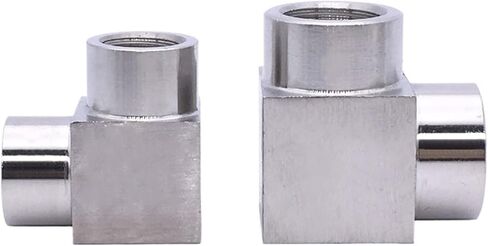 1/8" 1/4" 3/8" 1/2" 3/4" 1" BSPP Female Thread 304 Stainless Steel Elbow High Pressure Pipe Fitting Connector(1/2") Plumbing Fittings in Kuwait