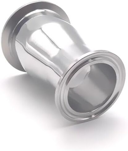 1pc OD63mm x OD38mm 304 Stainless Steel Grade Tri Clamp Reducer Ferrule 1.5-4" Pipe Fittings Plumbing Fittings in Kuwait