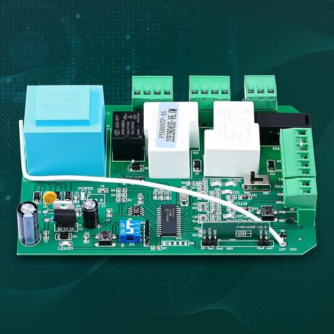 لوحة دائرة فتح البوابة المنزلقة CO-Z AC، ومحرك البوابة المنزلقة والملحقات، لوحة التحكم الإلكترونية الرئيسية، ولوحة منطق مشغل البوابة البديلة، وتتضمن جهاز تحكم عن بعد 433.92 ميجاهرتز in Kuwait