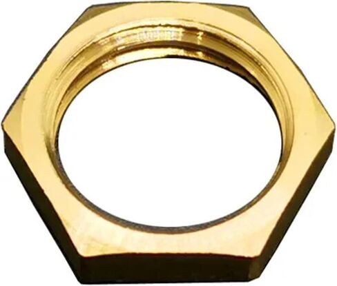 النحاس عرافة قفل المكسرات وصلة أنابيب شفة الجوز 1/8 "1/4" 3/8 "1/2" 3/4 "1" أنثى الموضوع سداسية عرقوب كاب (الجوز ، 3/8 ") تجهيزات سباكة in Kuwait