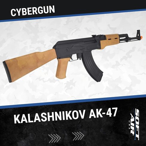 بندقية كلاشينكوف مرخصة من طراز AK-47 Retro ذات طلقة واحدة من نوع Airsoft مع نطاق 235-265 إطارًا في الثانية in Kuwait