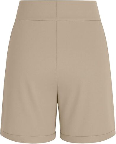 HGps8w Workout Shorts for Women Summer Stretchy Casual High Waisted Versatile Outdoor Yoga Shorts with Pockets in Kuwait
