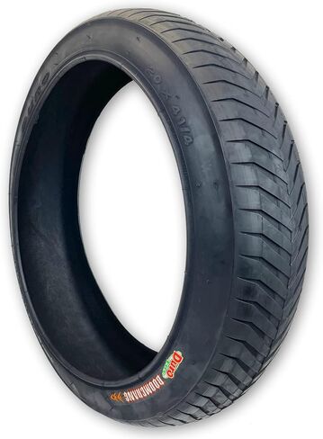 إطار دراجة Duro مقاس 20x4.25 من Boomerang Fat Bike، إطار دراجة نصف أملس Beach Cruiser Chopper Fat Bike، أسود in Kuwait