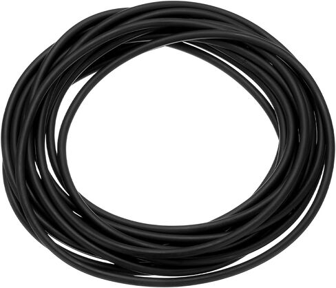 PATIKIL 19 Ft(6M) Rubber Tubing, 1/8"(3mm) ID 1/4"(6mm) OD Natural Latex Rubber Tubing Vinyl Sling Shot Elastics Tube Soft Hose for Exercise Stretching Laboratory Home, Rose Red in Kuwait