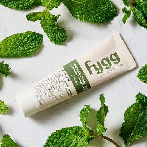 Fygg Fluoride-Free Toothpaste (4 oz) with Travel-Size (0.7 oz) – Mild Mint | Nano-Hydroxyapatite Formula for Sensitive Teeth, Whitening & Enamel Repair in Kuwait