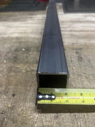 JWM Metal Supply Square Steel Tubing, 2" x 2", 11ga Wall Thickness, Raw Mill Finish, A500/A513 Grade, Made in USA (84, Inches) in Kuwait