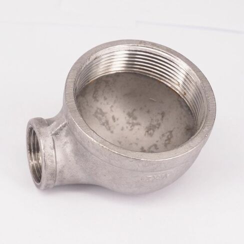 2 "BS إلى 3/4" أنثى 304 الفولاذ المقاوم للصدأ تقليل الكوع موصل وصلة أنابيب زيت الماء تركيبات سباكة الهواء in Kuwait