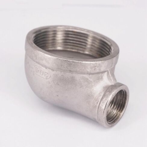 2 "BS إلى 3/4" أنثى 304 الفولاذ المقاوم للصدأ تقليل الكوع موصل وصلة أنابيب زيت الماء تركيبات سباكة الهواء in Kuwait
