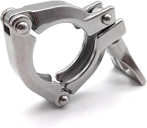 1pc 1.5" SS304 Three Section Three Clamp Joint Ferrule 50.5mm Pipe Fitting Homemade brew Plumbing Fittings in Kuwait