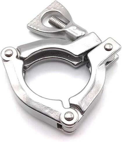 1pc 1.5" SS304 Three Section Three Clamp Joint Ferrule 50.5mm Pipe Fitting Homemade brew Plumbing Fittings in Kuwait
