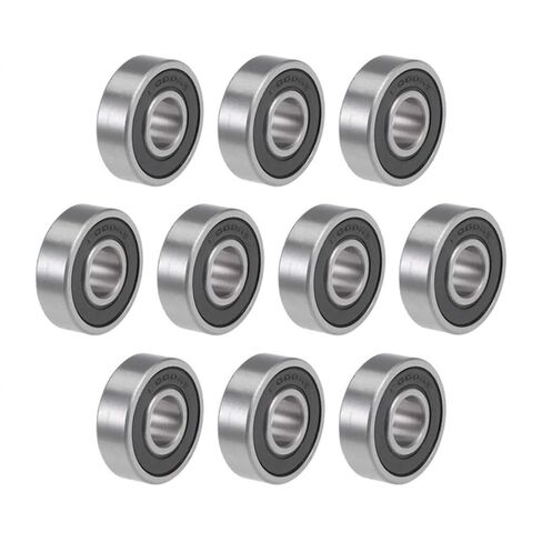 10 قطعة 6000 2RS 6000RS 6000-2RS RS 6000-2RSH 10x26x8 10*26 8 مللي متر سدادة مطاطية كرات تروس الحمل عميقة الاخدود in Kuwait