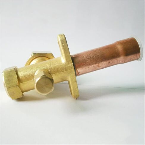 Pipe Fittings Install 1/4" 3/8" 1/2" 5/8" 3/4" 7/8" OD Copper Pipe 3-Way Angle Stop 3-Way Valve Fitting (Specification : 5 8) Plumbing Fittings in Kuwait