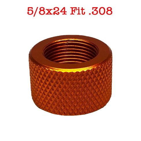 واقي خيط FSI بطول 5/8x24 بطول 0.59 بوصة مع غسالة سحق (برتقالي) in Kuwait