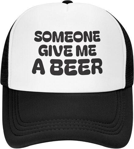 Funny Trucker Hat Gag Gifts Snapback Hat Drinking Joke Baseball Cap for Men Women in Kuwait