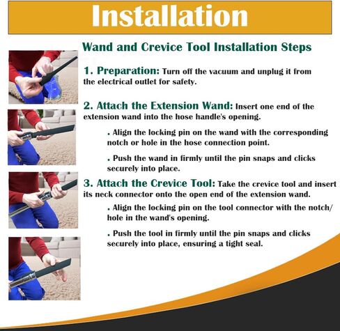 Hoover PortaPower Commercial Shoulder Vac Models C2094 & CH30000 Floor Brush With Crevice Tool also fits S3281, S3283, S3283-040, S3493, S3630, S3639, S3509, S3463, S3585 in Kuwait