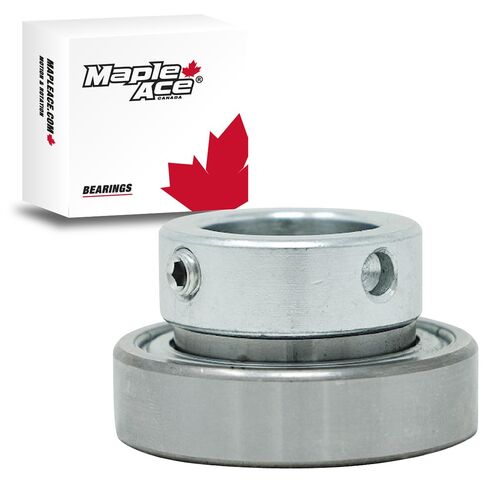 MAPLE ACE CSA207-23 Insert Bearing 1-7/16" Bore, Cylindrical OD with Eccentric Locking Collar in Kuwait