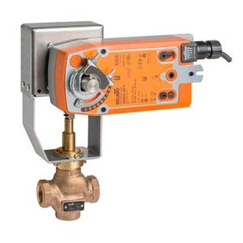 G315B-G+NFBUP-X1 Globe Valve | 0.5" | 3 Way | 2.2 Cv | w/Spring Return | 24-240V | On/Off in Kuwait