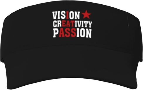 قبعة واقي من الشمس من Vision Creativityy Passionn للنساء والرجال، قبعة بيسبول فارغة، قبعات شمسية رائعة ومضحكة، قبعات جولف قابلة للتعديل in Kuwait