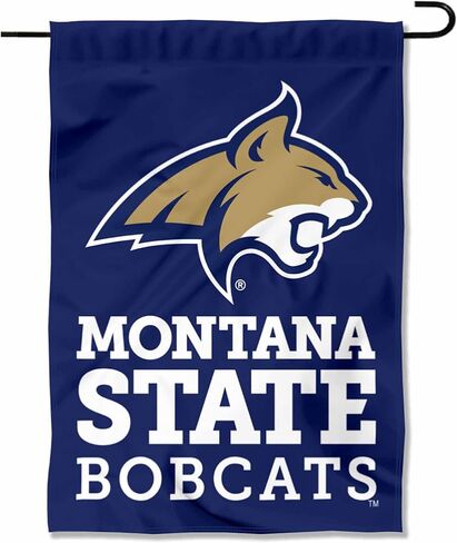 Montana State Bobcats Wordmark Logo Garden Banner Flag in Kuwait
