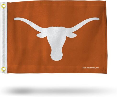 Texas Longhorns Flag - Boat Flag - Golf Cart Flag - 12" x 18" in Kuwait