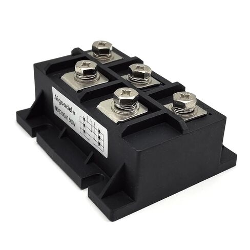 MDS200-16 200A 1600V وحدة مقوم الجسر ثلاثي الطور، محول AC إلى DC لـ CNC، محركات المحركات، مزود الطاقة مع تبديد الحرارة الفعال in Kuwait