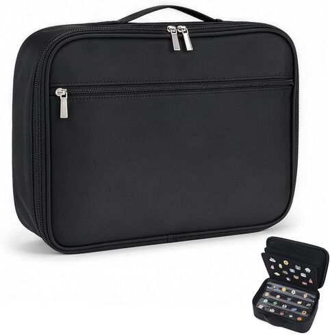 Pinfolio Pin Bag, Portable Pin Collection Book for Collectors, Large Capacity Display Organizer in Kuwait