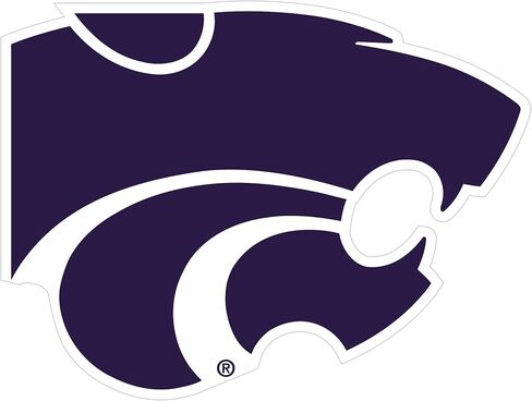 Siskiyou NCAA Kansas State Wildcats Logo Auto Decal in Kuwait
