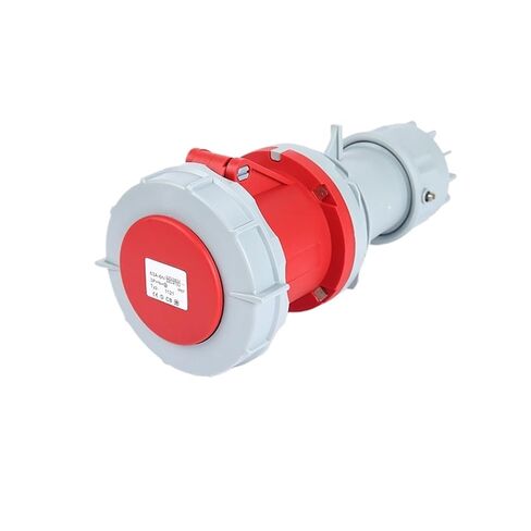 IP67 Industrial Plug and Socket Connector Three-Phase 3-core 4P5 Hole 63A/125A Waterproof Non-Explosion-Proof(5p125a Ip67 Plug Gp 1447) in Kuwait
