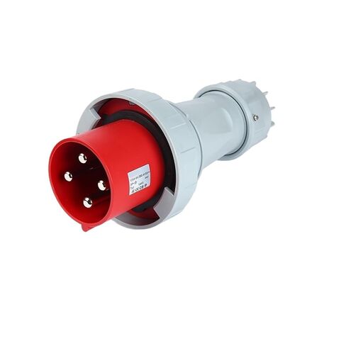 IP67 Industrial Plug and Socket Connector Three-Phase 3-core 4P5 Hole 63A/125A Waterproof Non-Explosion-Proof(5p125a Ip67 Plug Gp 1447) in Kuwait