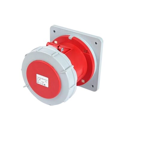 IP67 Industrial Plug and Socket Connector Three-Phase 3-core 4P5 Hole 63A/125A Waterproof Non-Explosion-Proof(5p125a Ip67 Plug Gp 1447) in Kuwait