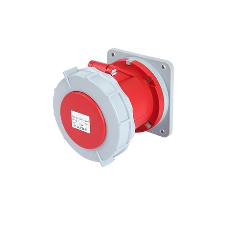 IP67 Industrial Plug and Socket Connector Three-Phase 3-core 4P5 Hole 63A/125A Waterproof Non-Explosion-Proof(5p125a Ip67 Plug Gp 1447) in Kuwait