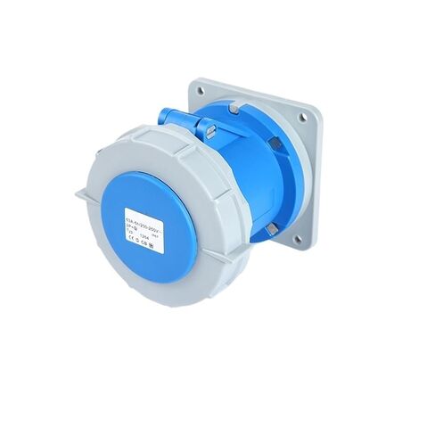 IP67 Industrial Plug and Socket Connector Three-Phase 3-core 4P5 Hole 63A/125A Waterproof Non-Explosion-Proof(5p125a Ip67 Plug Gp 1447) in Kuwait