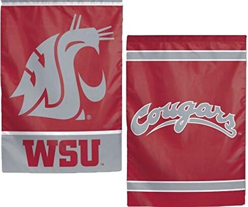 WinCraft Washington State Cougars Garden Flag 12.5 x 18 inches 2 Sided in Kuwait