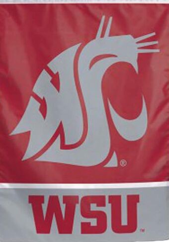 WinCraft Washington State Cougars Garden Flag 12.5 x 18 inches 2 Sided in Kuwait