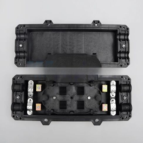 12 Core Optical Fiber Distribution Box 2 Input Output Horizontal Splice Type D Outdoor Junction in Saudi Arabia