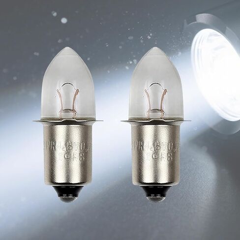 4 قطع لمبات الكشاف 4D 4.8V 0.75A لمبة بديلة للضوء الساطع للشعلة والفانوس في الهواء الطلق فلاش LED لمبات المصباح مجموعة لمبة قاعدة حربة متينة لأضواء العمل وإضاءة الطوارئ in Kuwait