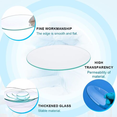 1pcs O/D 45-200mm Round Domed Glass Watch Tool Watch Glass Flask Cover Evaporating Dish (200mm) in Kuwait
