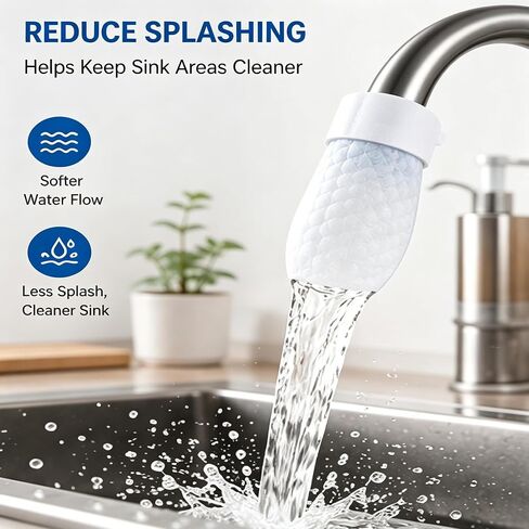 100PCS Faucet Filter Bags for Kitchen Sink, PP Fiber Faucet Covers in Saudi Arabia