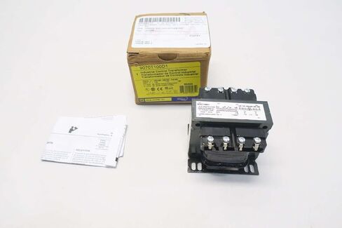 NEW SQUARE D 9070T100D1 100VA 1PH 240/480V-AC 120V-AC محول D536269 in Kuwait