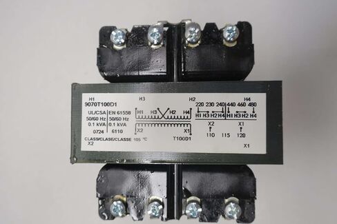 NEW SQUARE D 9070T100D1 100VA 1PH 240/480V-AC 120V-AC محول D536269 in Kuwait