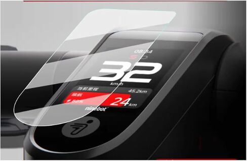for Segway MAX G3 Electric Scooter Screen Protector (2pcs),Full Body Waterproof Silicone Shockproof Back Cover Protective Case, Compatible with Segway Ninebot MAX G3 Dashboard Display - Black in Kuwait