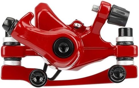 Aluminium Alloy Disc Brake for Dualtron Electric Scooter, Right Side Front/Rear Caliper, Red Replacement Part(Right Rear) in Kuwait