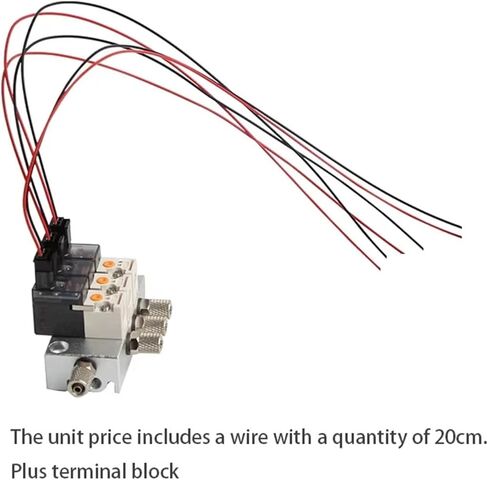 12V 24V 220V Miniature Pneumatic Solenoid Valve Combination Positive Pressure Negative Pressures Use 2/3 Way NC Valves 1Pcs(101-220V-4) in Saudi Arabia