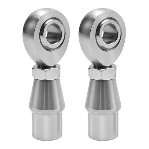 MDEOOSKY 3/8" Rod End Heim Joint Kit, .375" Chromoly Steel Heim Joints for Steering, Traction Bars, and Suspension, Right & Left Hand Thread with Jam Nuts and Tube Adapters for Linkages in Kuwait