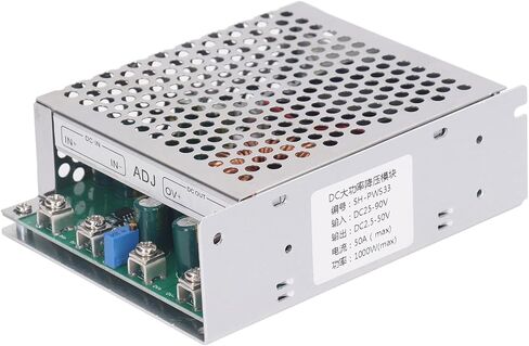 وحدة تيار مستمر إلى تيار مستمر 50A 1000 واط DC25-90V مدخل DC2.5-50V وحدة محول قابلة للتعديل مع مروحة تبريد in Kuwait