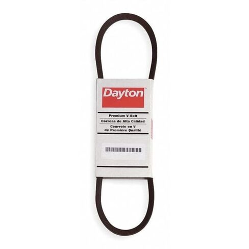 حزام Dayton 3L510 FHP على شكل حرف V، الطول الخارجي 51 بوصة، العرض العلوي 3/8 بوصة، السمك 7/32 بوصة، 1 ضلع 3L510-1 لكل منهما in Kuwait