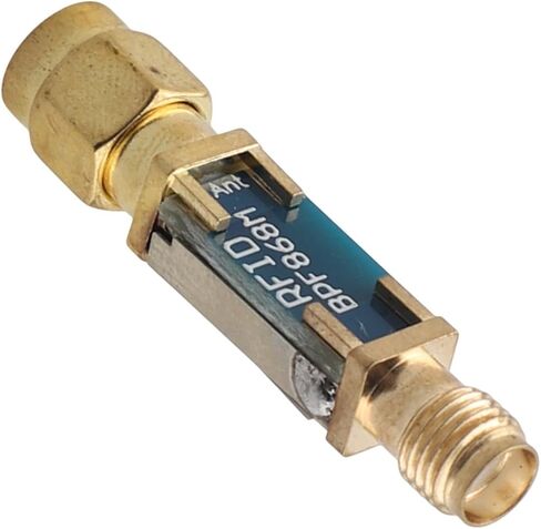 868MHz SAW Bandpass Filter 2MHz Bandwidth Low Loss for SMA Interface For RFID Receivers And For LoRa IoT EU Nodes Signal Noise Reduction in Kuwait